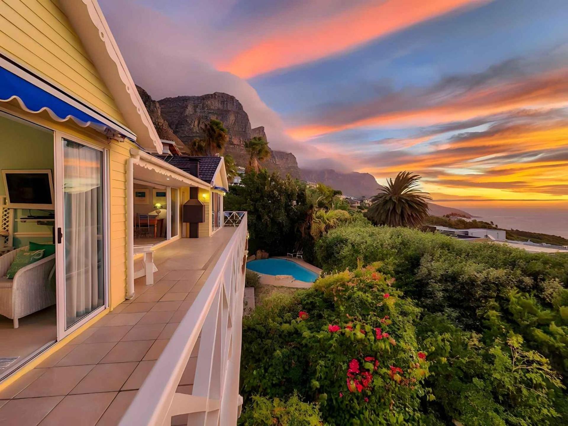 Cape Rose Cottage - Penthouse In Camps Bay Cape Town Exterior photo